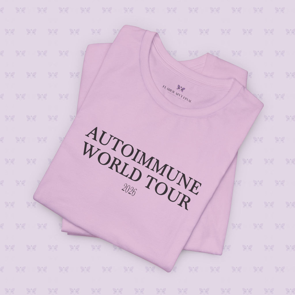 Autoimmune World Tour 2026 Shirt – Patient Edition | Chronic Illness Awareness Tee | Autoimmune Warrior Shirt | March Awareness Month