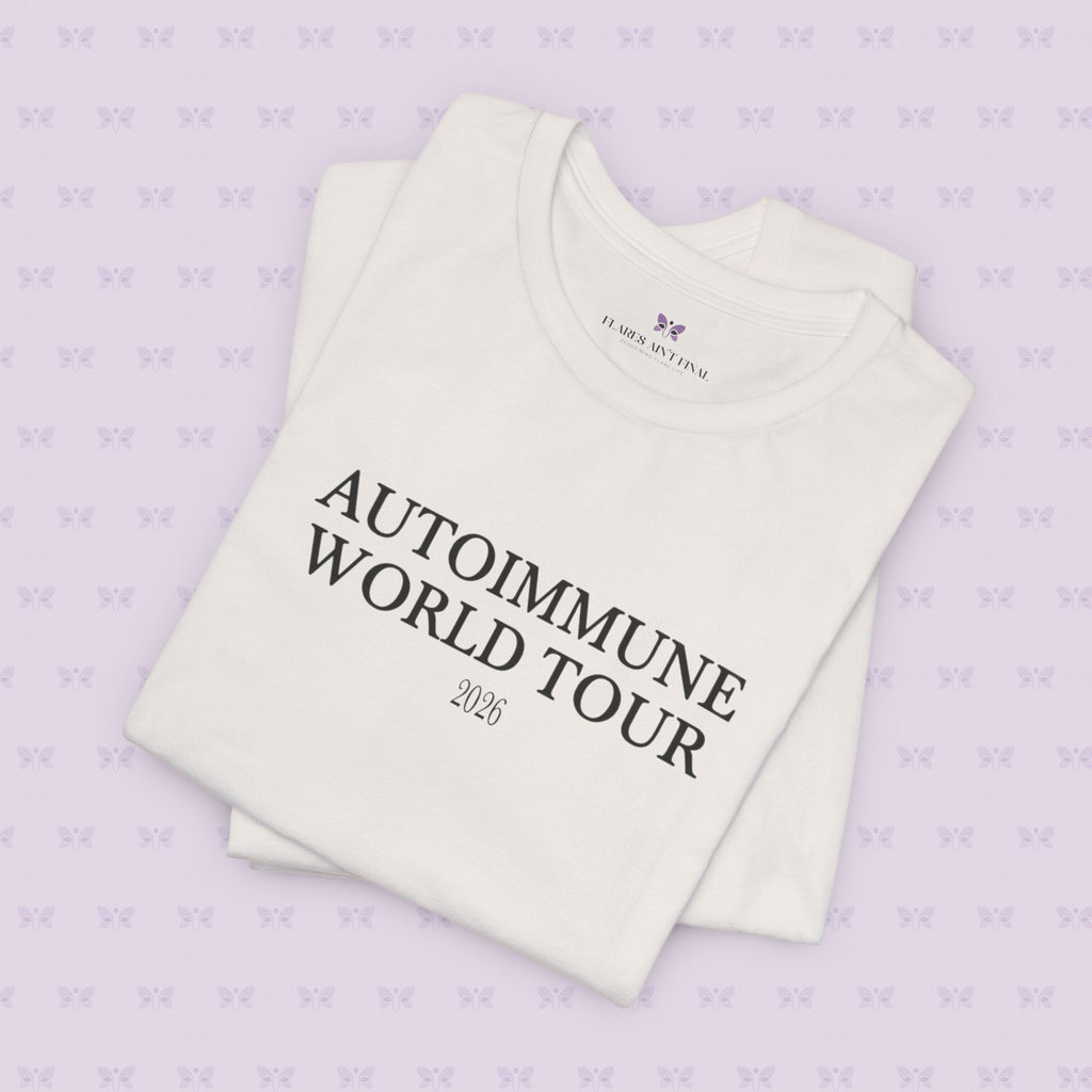 Autoimmune World Tour 2026 Shirt – Patient Edition | Chronic Illness Awareness Tee | Autoimmune Warrior Shirt | March Awareness Month