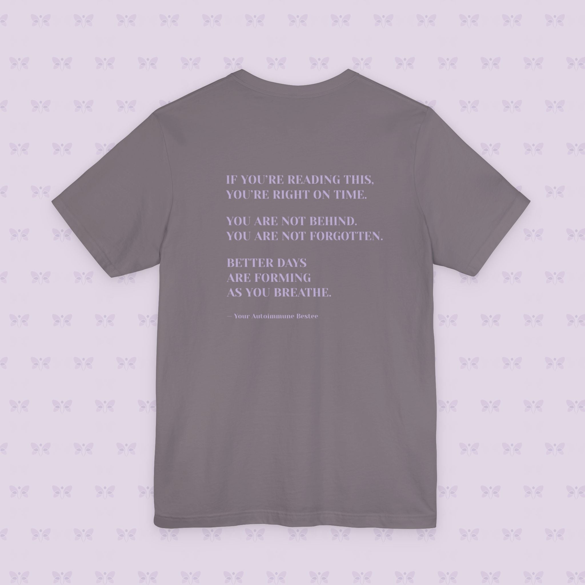 'Healing Looks Good on Me' Unisex Tee- Chronic Illness & Autoimmune Affirmation Shirt